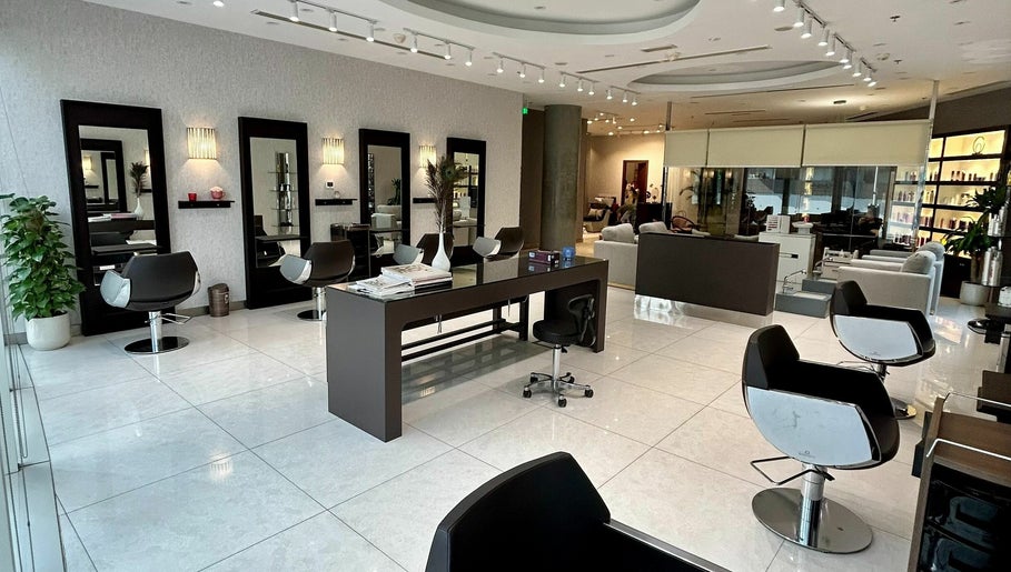 Hair styling area at Venere By Ann salon